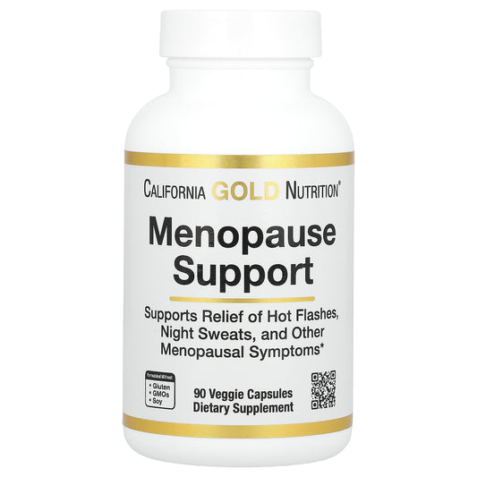 California Gold Nutrition, Menopause Support, 90 Veggie Capsules