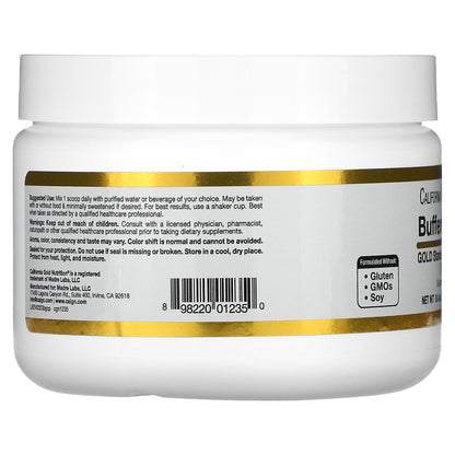 California Gold Nutrition, Buffered Gold C®, Non-Acidic Vitamin C Powder, Sodium Ascorbate, 8.4 oz (238 g)