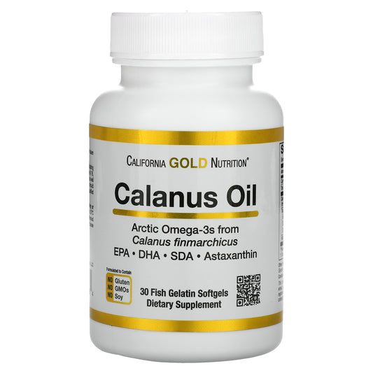 California Gold Nutrition, Calanus  Oil, 500 mg, 30 Fish Gelatin Softgels