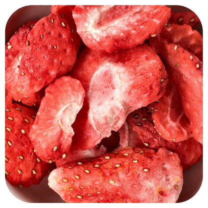 California Gold Nutrition, Foods, Freeze-Dried Strawberry, Ready to Eat Whole Freeze-Dried Slices, 1 oz (28 g)