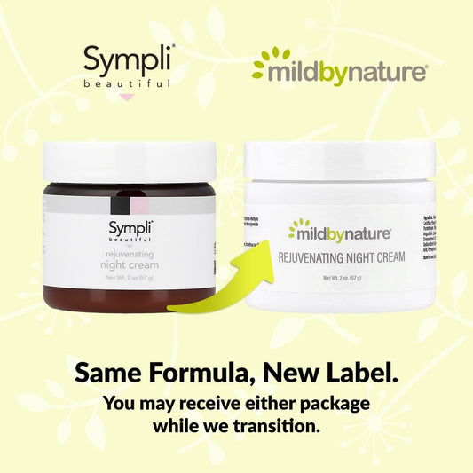 Mild By Nature, Rejuvenating Night Cream, 2 oz (57 g)