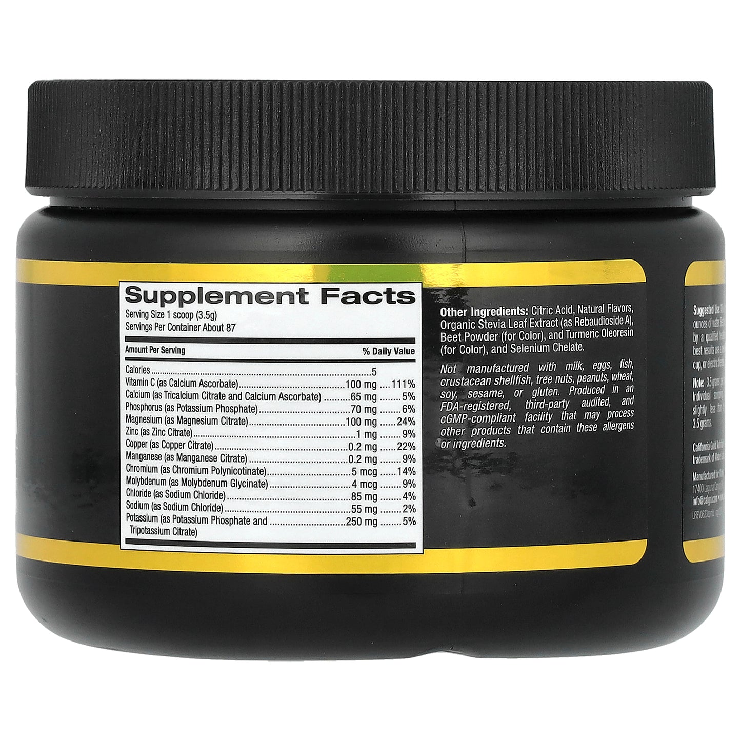 California Gold Nutrition, Sport, Electrolyte Powder, Mixed Berry, 10.8 oz (306 g)