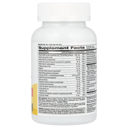 Super Nutrition, Simply One®, Prenatal Multivitamin with Super Greens, Spices, Vitamin A, and Folate, 90 Tablets