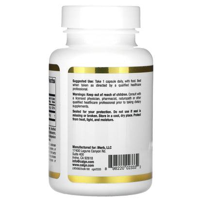 California Gold Nutrition, Vitamin D3 + K2 as MK-7, 180 Veggie Capsules