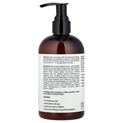 California Gold Nutrition, Strengthening Conditioner, Biotin, Rosemary Mint, 12 fl oz (355 ml)