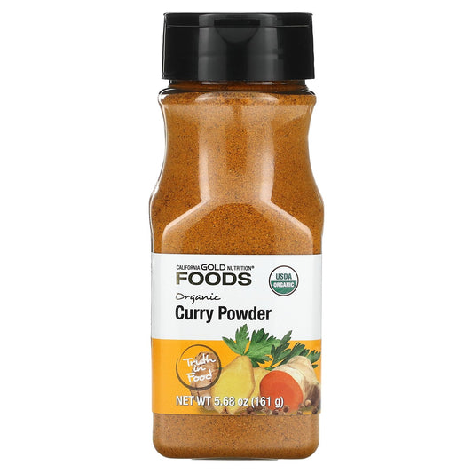 California Gold Nutrition, FOODS - Organic Curry Powder, 5.68 oz (161 g)