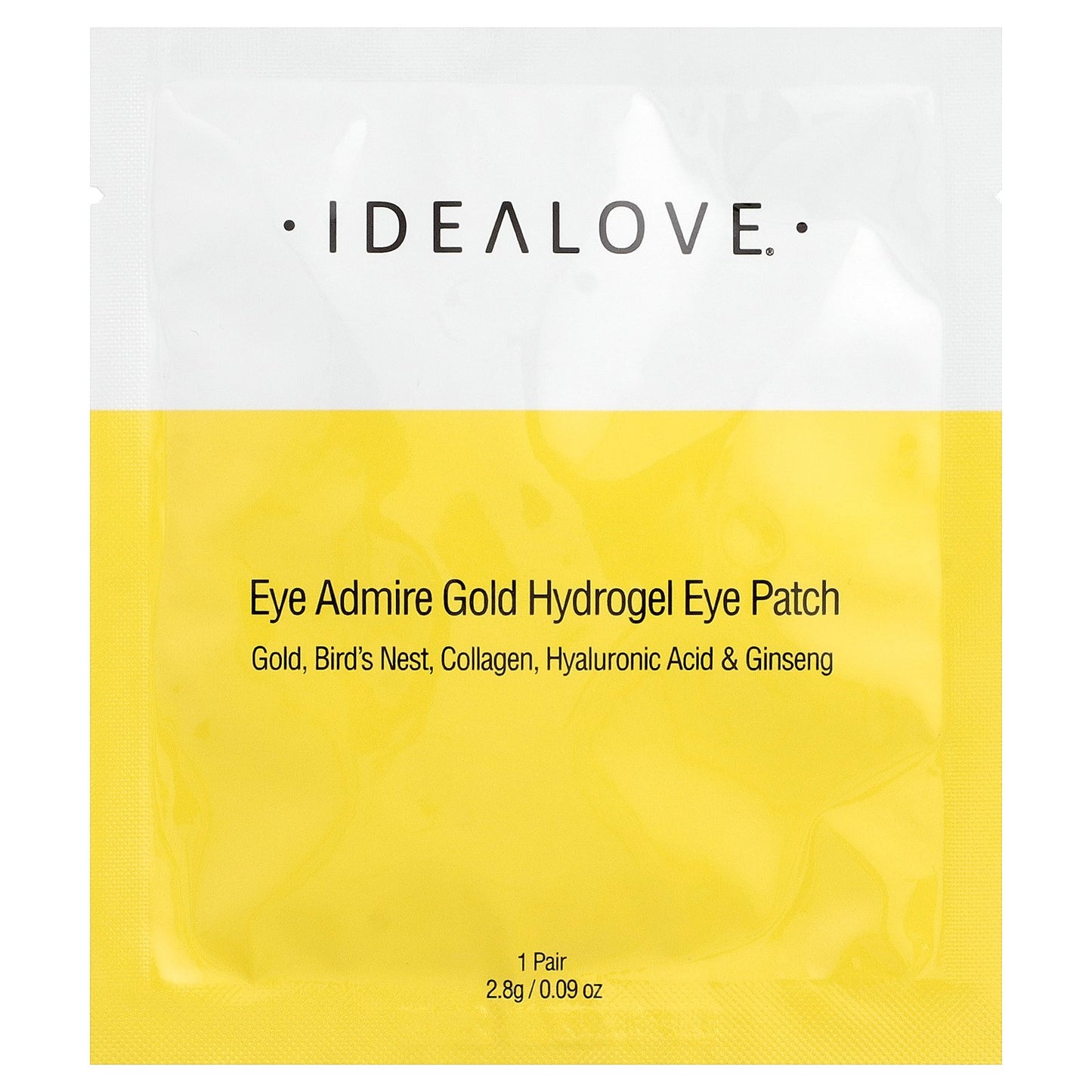 Idealove, Eye Admire Gold Hydrogel Eye Patches, 1 Pair