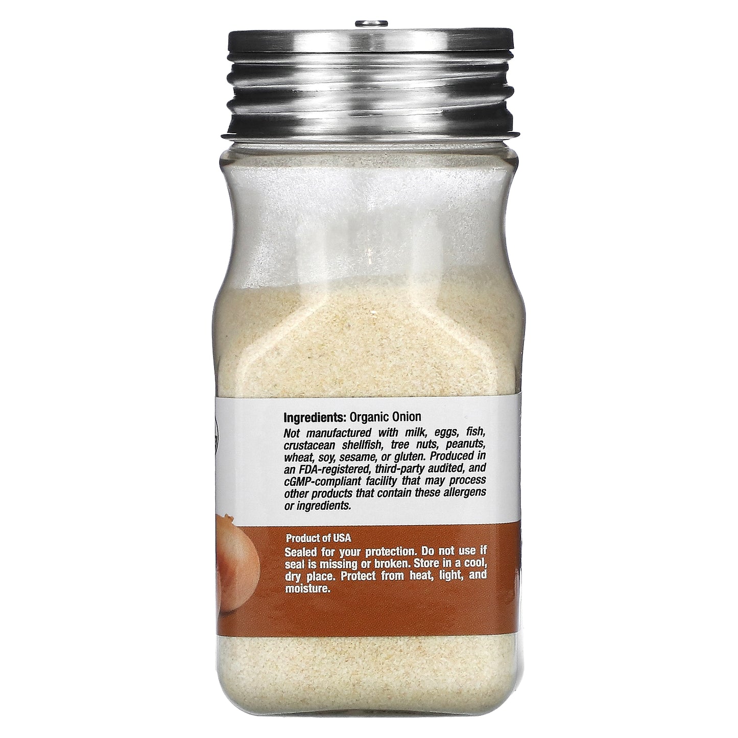 California Gold Nutrition, Organic Onion Powder, Non-Irradiated, Non-ETO, 2.5 oz (70 g)