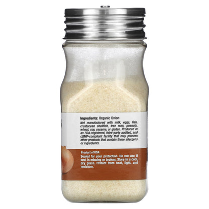 California Gold Nutrition, Organic Onion Powder, Non-Irradiated, Non-ETO, 2.5 oz (70 g)
