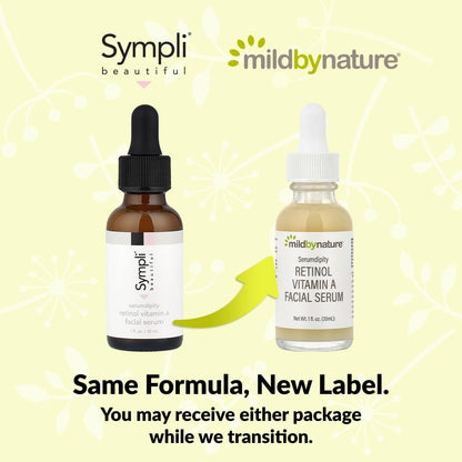 Mild By Nature, Serumdipity, Retinol Vitamin A Facial Serum, 1 fl oz (30 ml)