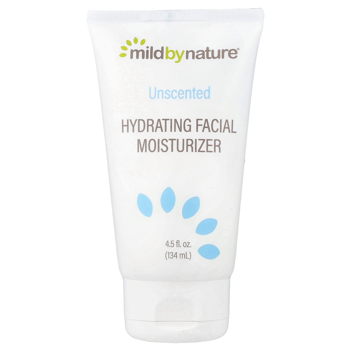 Mild By Nature, Hydrating Facial Moisturizer, Unscented, 4.5 fl oz (134 mL)