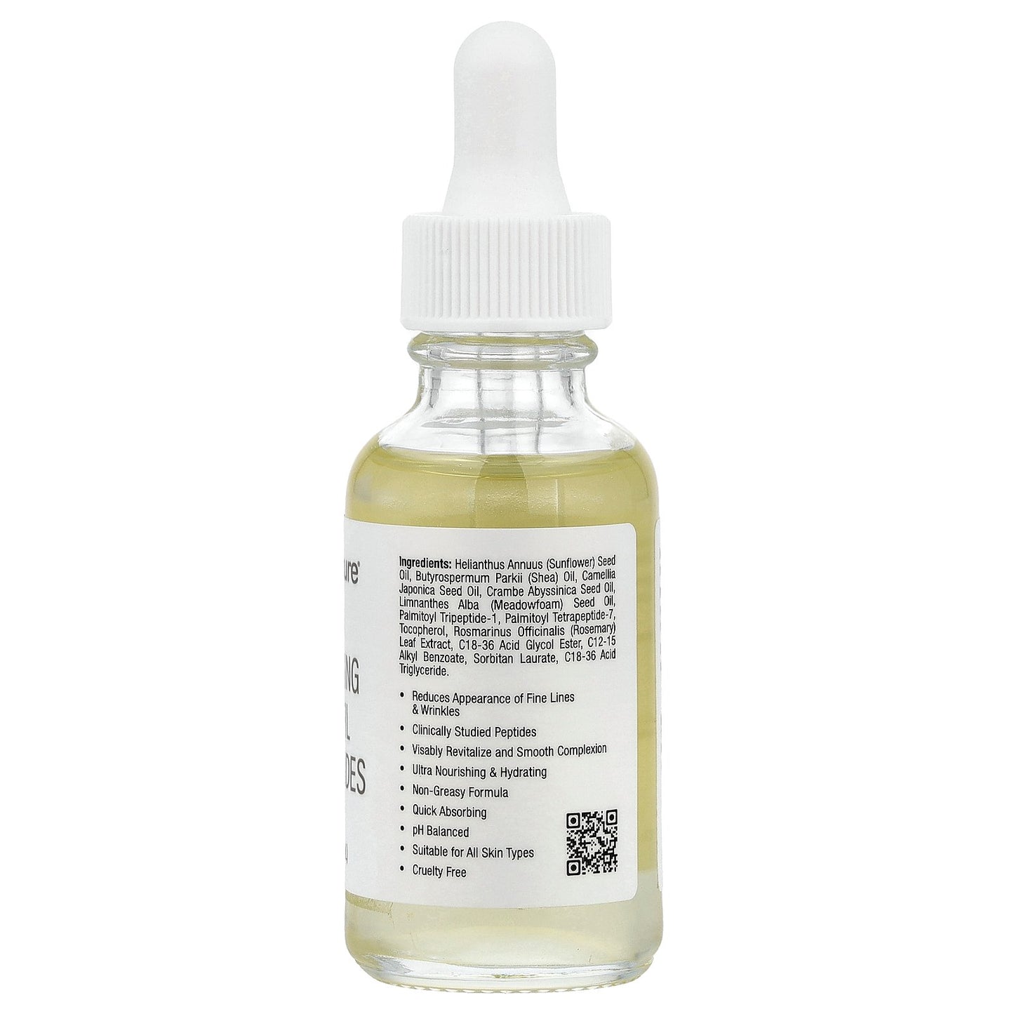 Mild By Nature, Serumdipity, Age Refining Facial Oil with Peptides, 1 fl oz (30 ml)