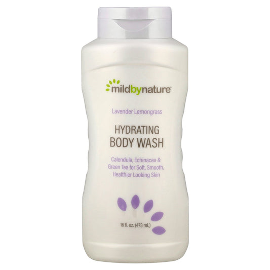 Mild By Nature, Hydrating Body Wash, Lavender Lemongrass, 16 fl oz (473 ml)