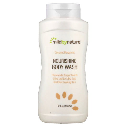Mild By Nature, Nourishing Body Wash, Coconut Bergamot, 16 fl oz (473 ml)
